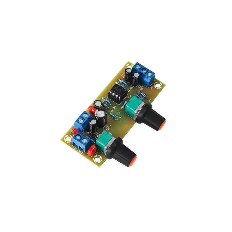 Single power supply 10-24V super dynamic bass boost front stage board for car audio systems