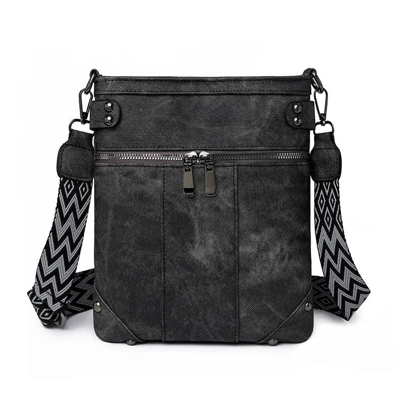 Fashion new rivet crossbody women's bag in beige, horizontal square shape with PU outer and single shoulder strap