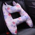 55x70cm car headrest pillow with pearl cotton filling in various pattern options