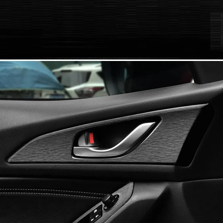 Unksera car interior decorative vinyl sticker kit for centre console and dashboard customisation.