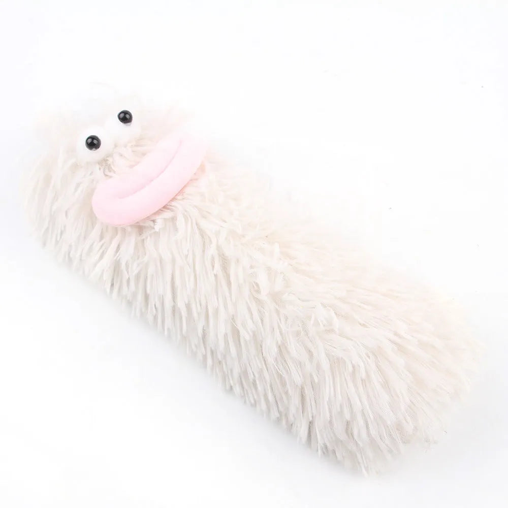 Soft plush cat toy with catnip and crinkle sound in assorted colours