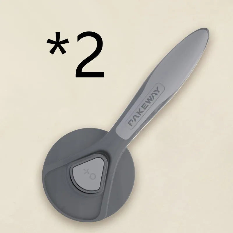 Pet floating hair combing brush in mint green, engineering plastic handle, 193mm length on white background