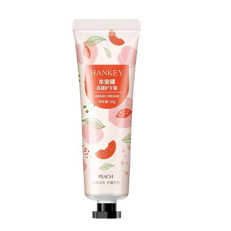 30g fruit-scented hand cream tube with 11 fragrance variant options for dry skin moisturising
