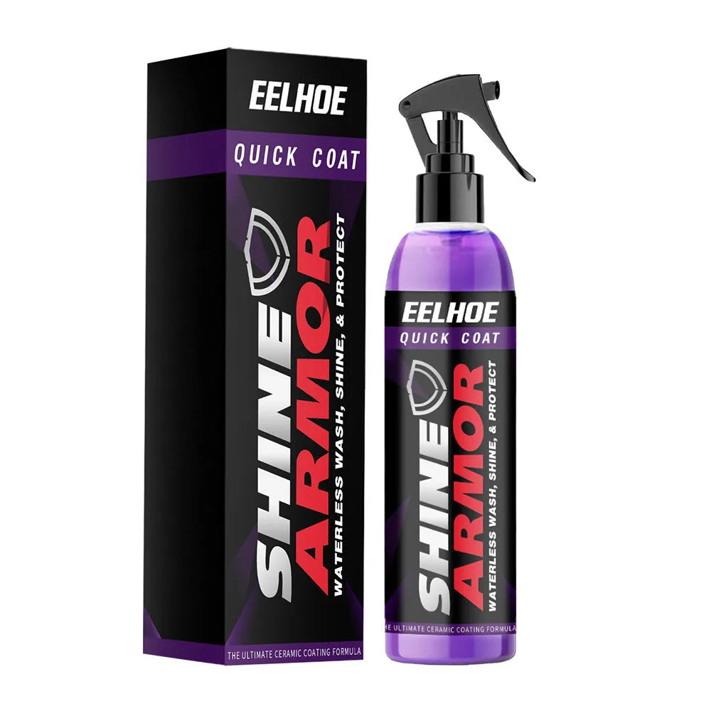 Purple microplated crystal car coating spray bottle in 30ml and 100ml sizes