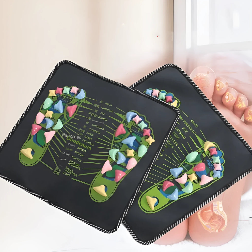 Health Path Cobblestone Foot Massage Mat PVC 35x35cm for health massage