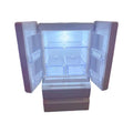 White plastic miniature candy toy model with light feature, 11.4cm tall on display surface