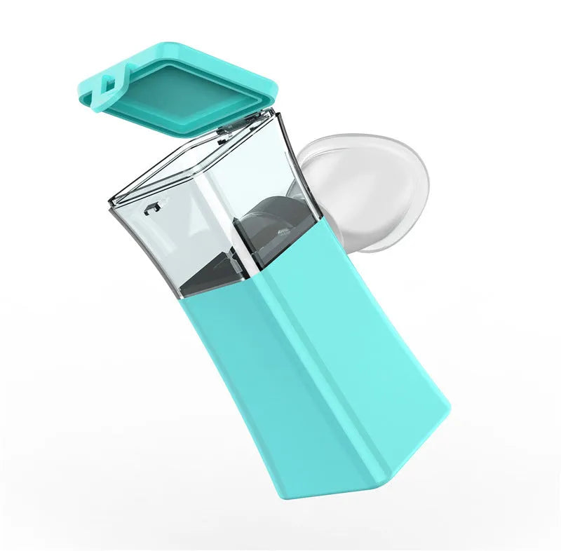 Portable USB nano mist face steamer with 2-in-1 eye and face function in white