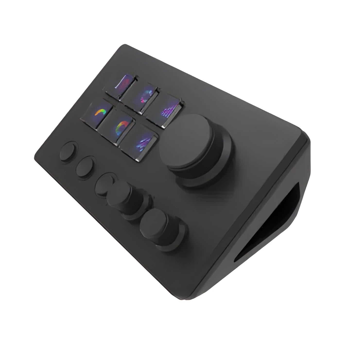 Visual Keyboard N3 USB numeric keypad in black or white with silica gel keycaps and 2m cable