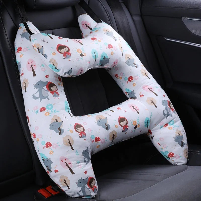 55x70cm car headrest pillow with pearl cotton filling in various pattern options
