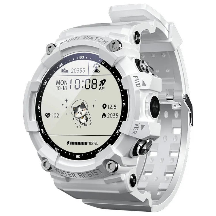 ATTACK 3 IP67 waterproof smart sports watch with round colour screen on wrist
