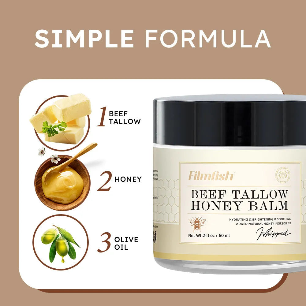 60ml honey moisturizer body cream jar for refreshing nourishing skin care