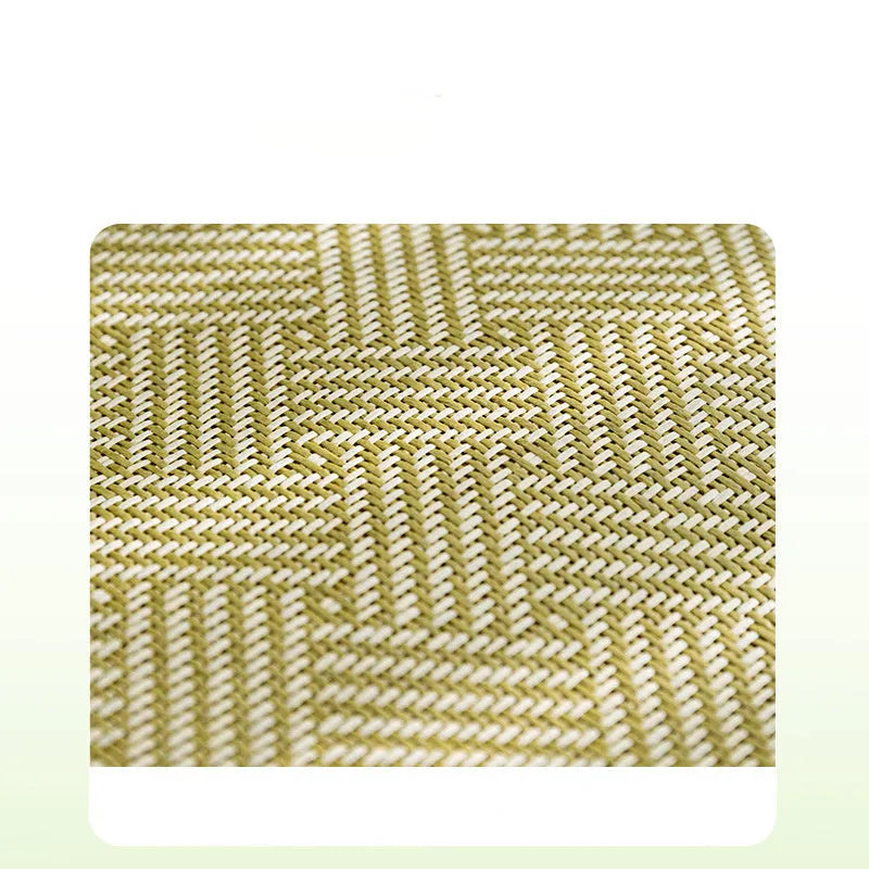 Green fruit backrest pet nest for dogs and cats, shown in a large size.