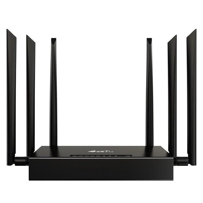 Industrial iron box 4G/3G router showing ED128 model with external antenna options