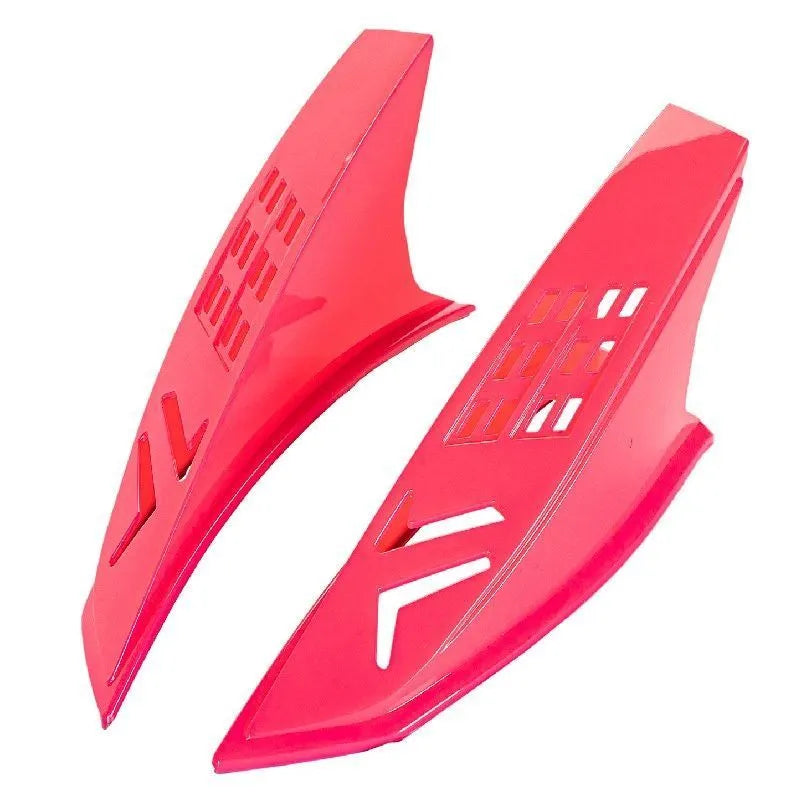 Children's helmet decorative ears in six colours with 3M adhesive backing for motorcycle helmets