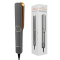 Cold air shaping hair straightener quick-heating temperature control gray with EU plug