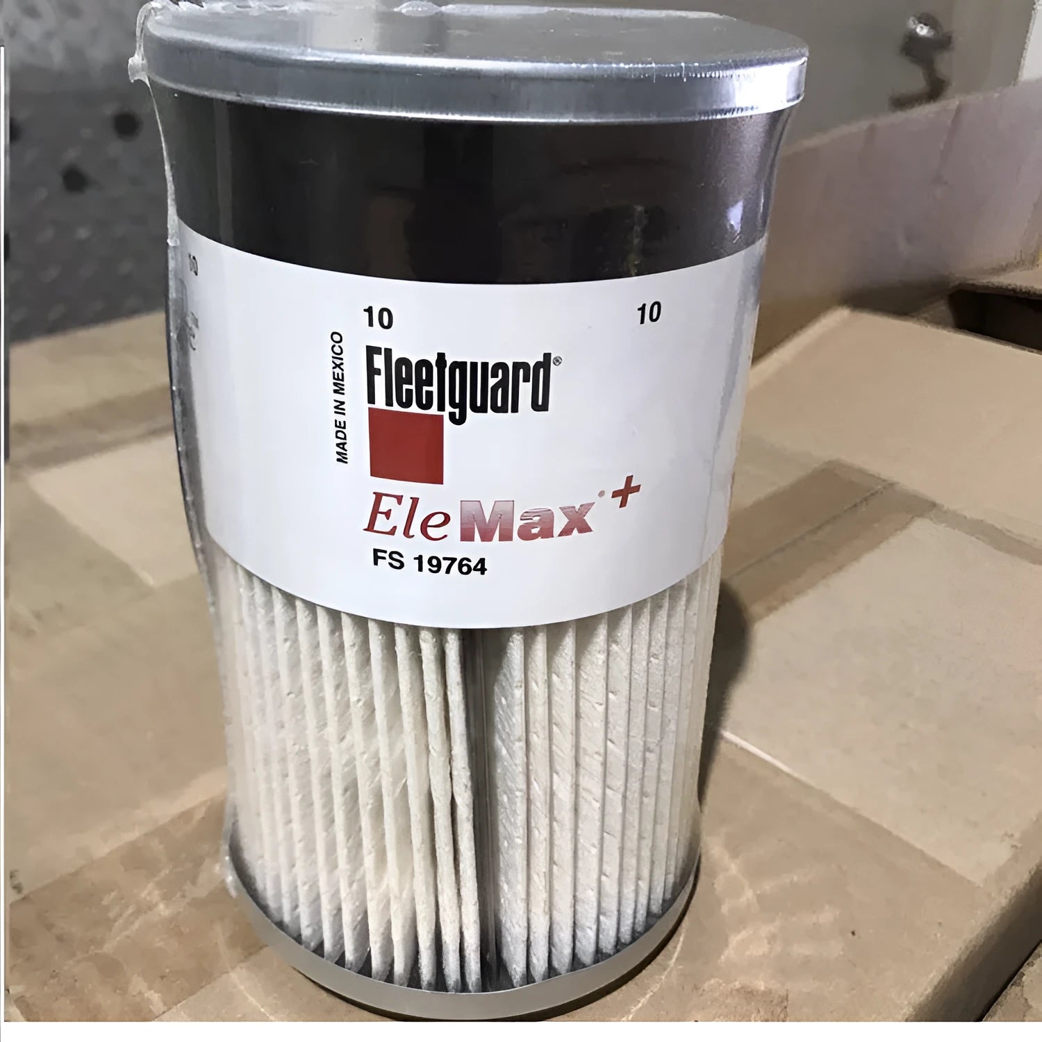 FS19764 diesel fuel filter for generator sets with 10mm connections