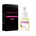 15ml bottle of nail cuticle oil with applicator for cuticle and stratum corneum care
