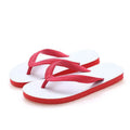 Casual rubber flip-flops available in four colours with fish label detailing