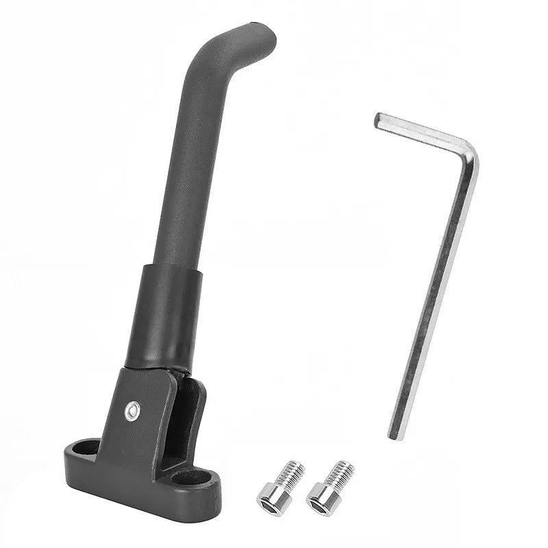 Aluminium alloy electric scooter foot brace accessory in black, white and grey colours