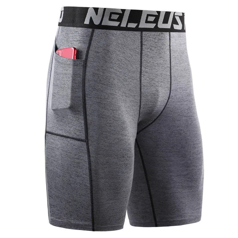 Men's stretch fit milk silk polyester sports shorts for running and fitness in multiple colours.