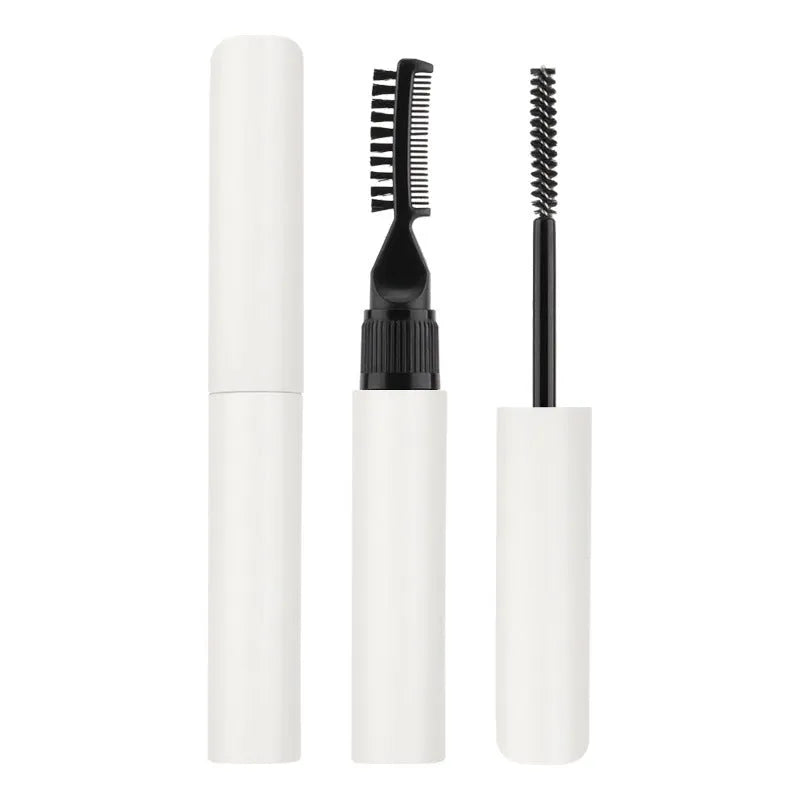 Eyebrow liquid with brush for natural wild brow styling in white and pink options