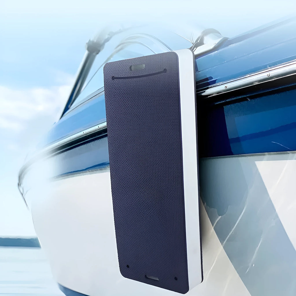 Blue and grey EVA boat fenders for shockproof docking protection in large and small sizes