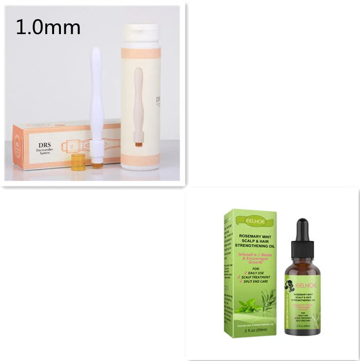 Rosemary mint hair growth fluid bottle, 59ml with natural plant extracts for scalp massage