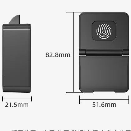F079 invisible drawer lock with key for no-drill installation on cabinets