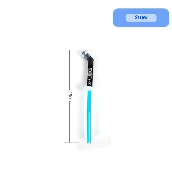 Off-road rough style plastic drinking straw with suction tube for mountain climbing and biking activities