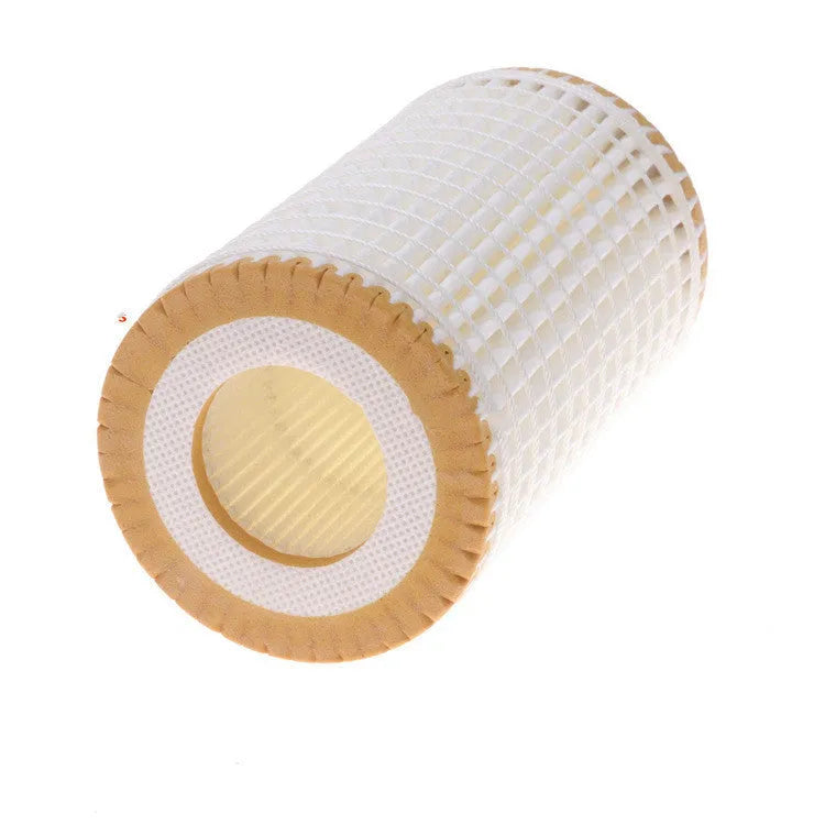 HU718 5X wire wound oil filter cartridge with 10mm ports for lubricating oil systems.