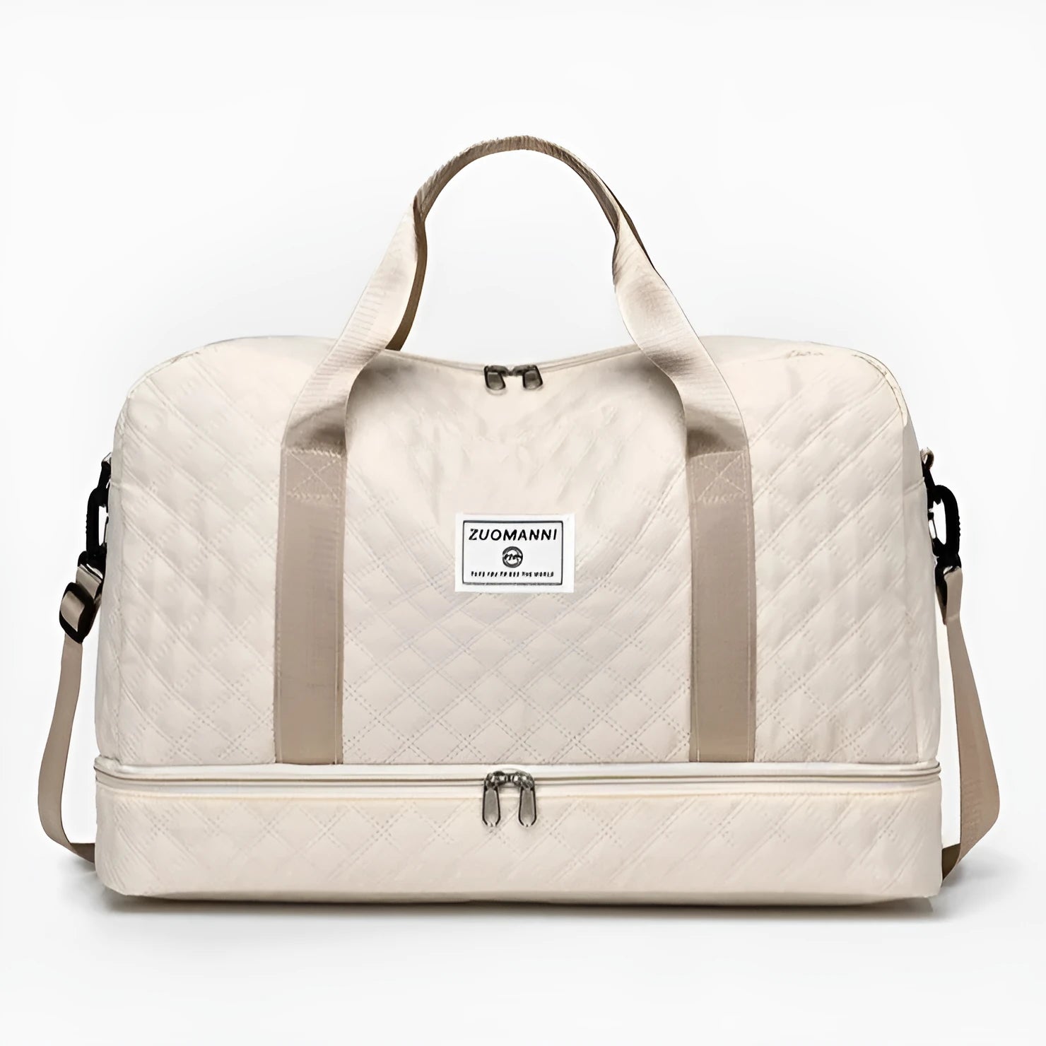 Large capacity Oxford cloth travel bag in multiple colour options with 36-55L storage space