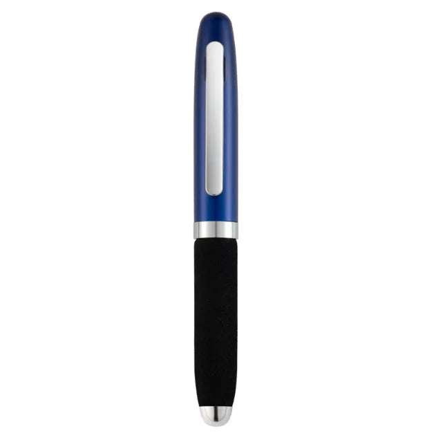EVA metal cap ballpoint pen with 1.0mm tip showing seven refill colour options