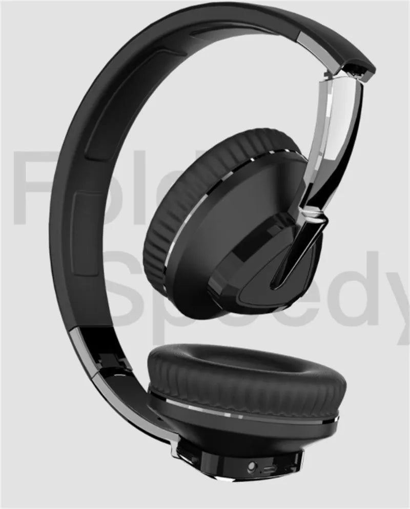 H3 wireless over-ear headphones in black with all-inclusive ear cushions and simple button controls.