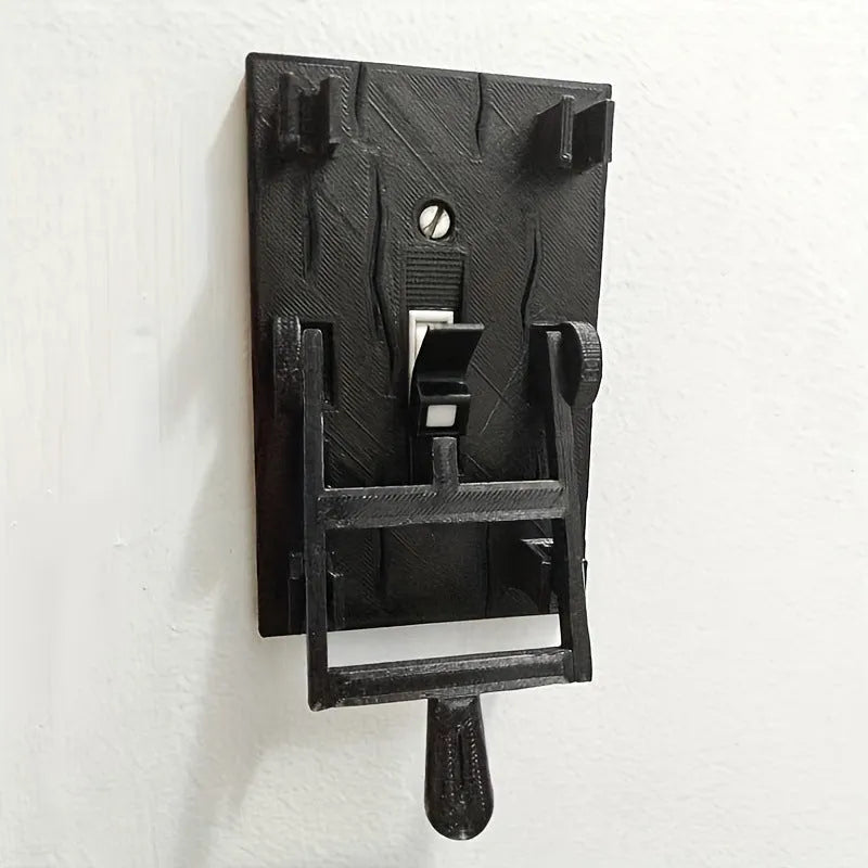 Mechanical single control wall switch panel for American standard exposed installation