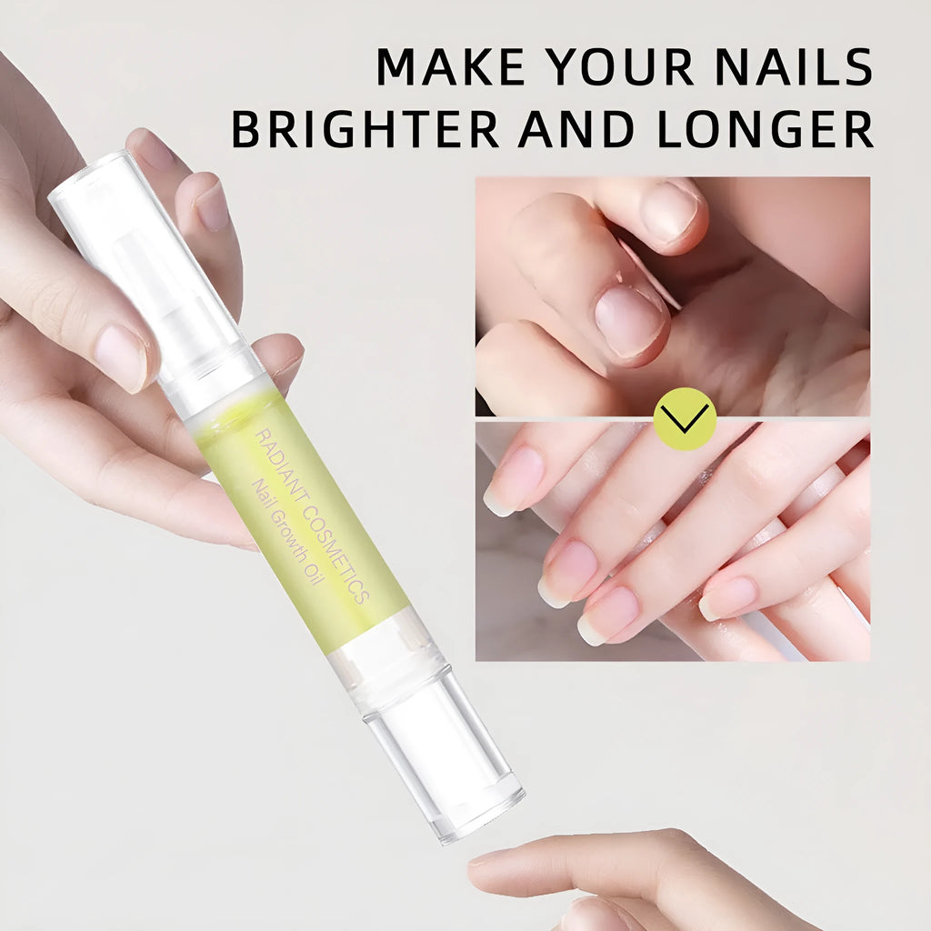 3ml nail growth oil bottle for wash-free treatment promoting nail strength and moisturising