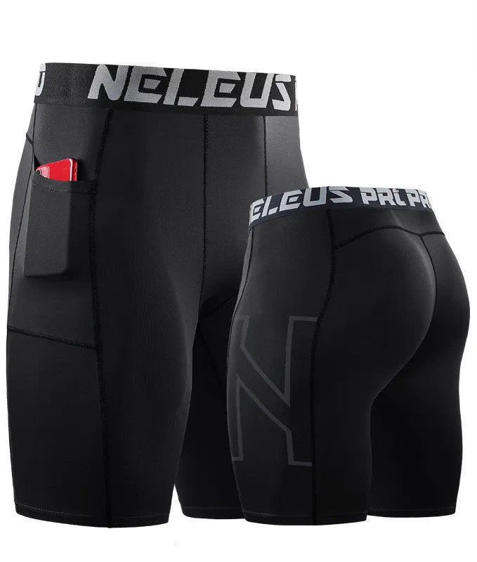 Men's stretch fit milk silk polyester sports shorts for running and fitness in multiple colours.