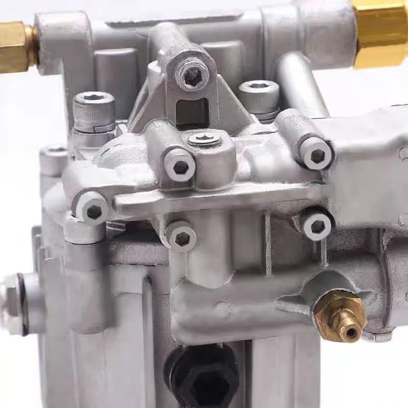 P170 swash plate aluminium pump with perpendicular shaft for pressure washers