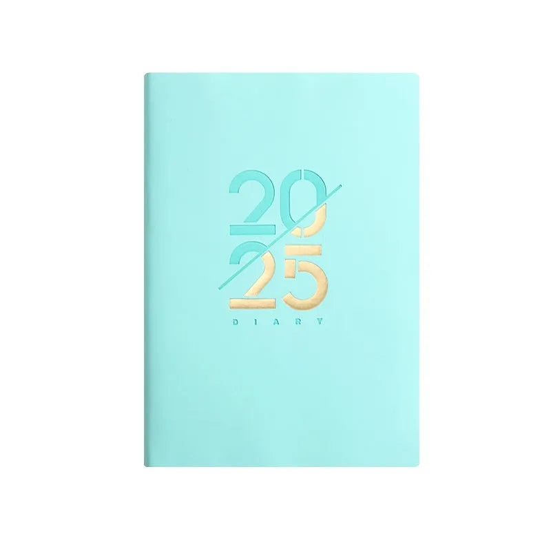 A5 soft faux leather daily planner in multiple colours with 150 sheets of Dorian paper