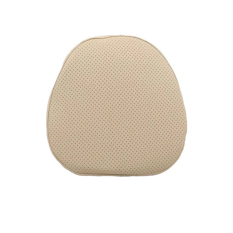 Volvo car seat headrest, neck pillow and lumbar support cushions in minimalist style with synthetic fibre filling