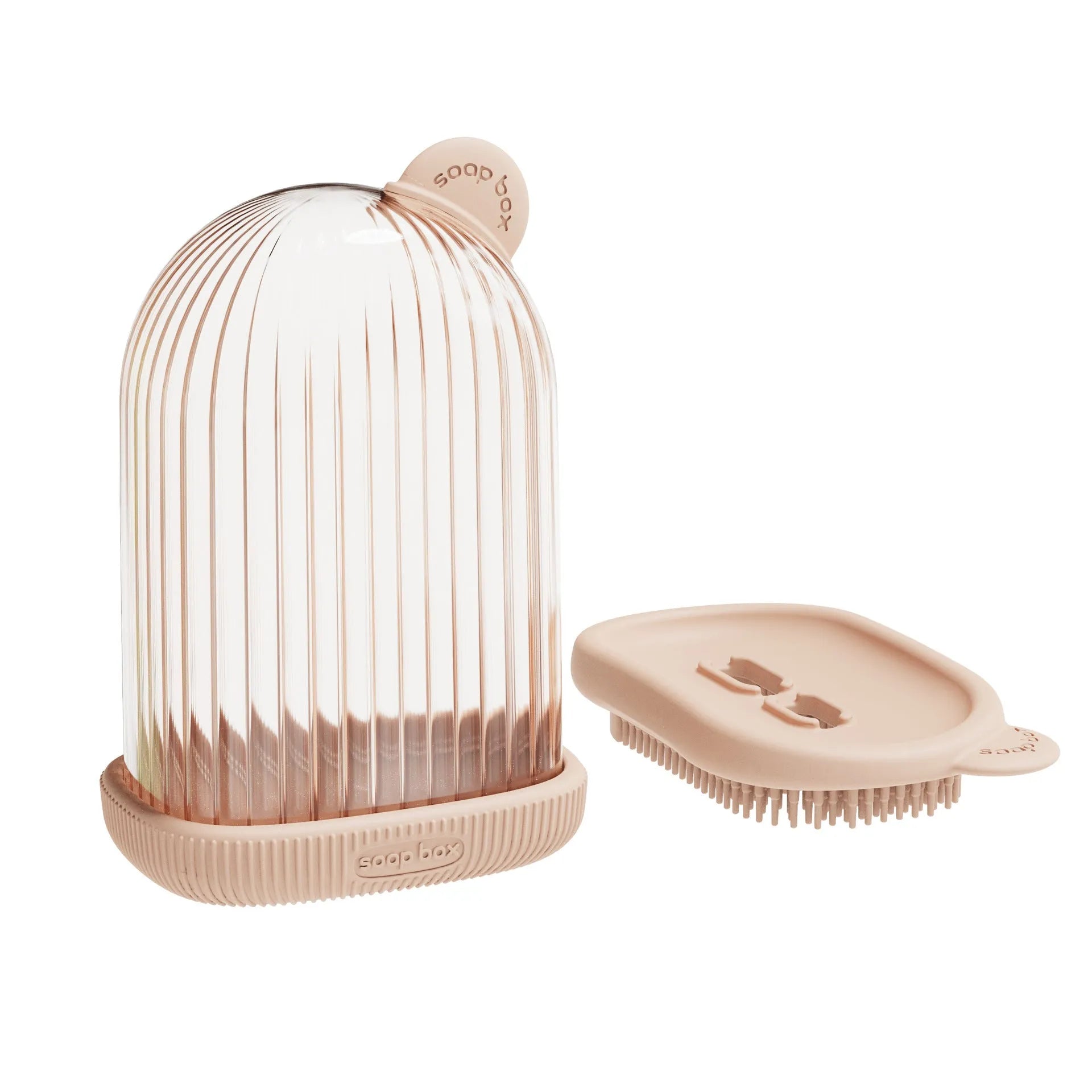 Fashion Creative New Travel Soap Holder in PET with three colour options Cream White Pink and White