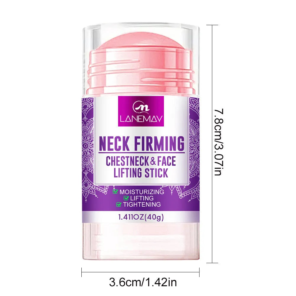 40g jar of anti-wrinkle neck firming cream for moisturising and brightening.