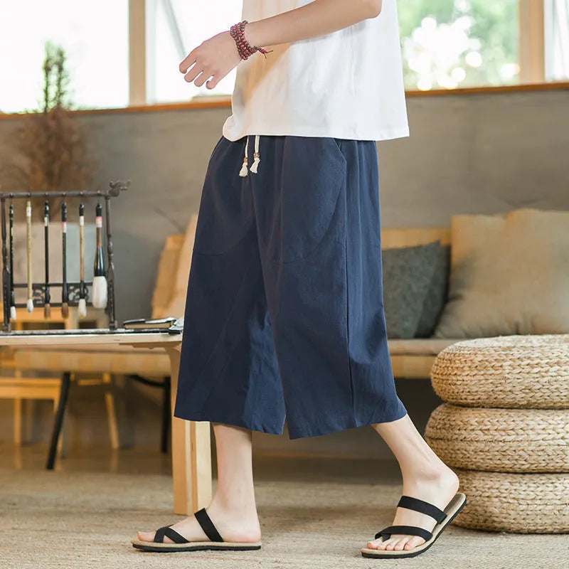 Plus size straight leg linen shorts in five colours showing skinny cut design for summer wear