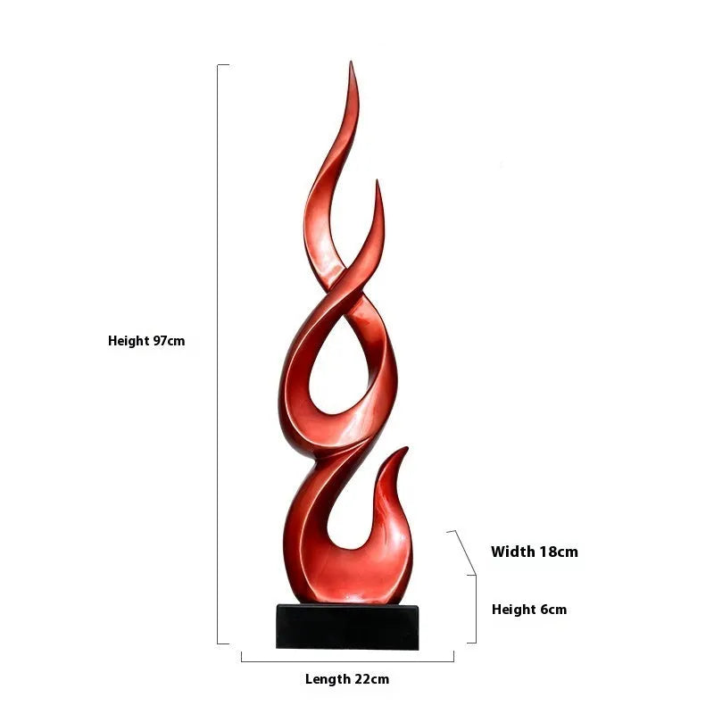 Large gold resin festival high-rise table centrepiece ornament for modern event decor