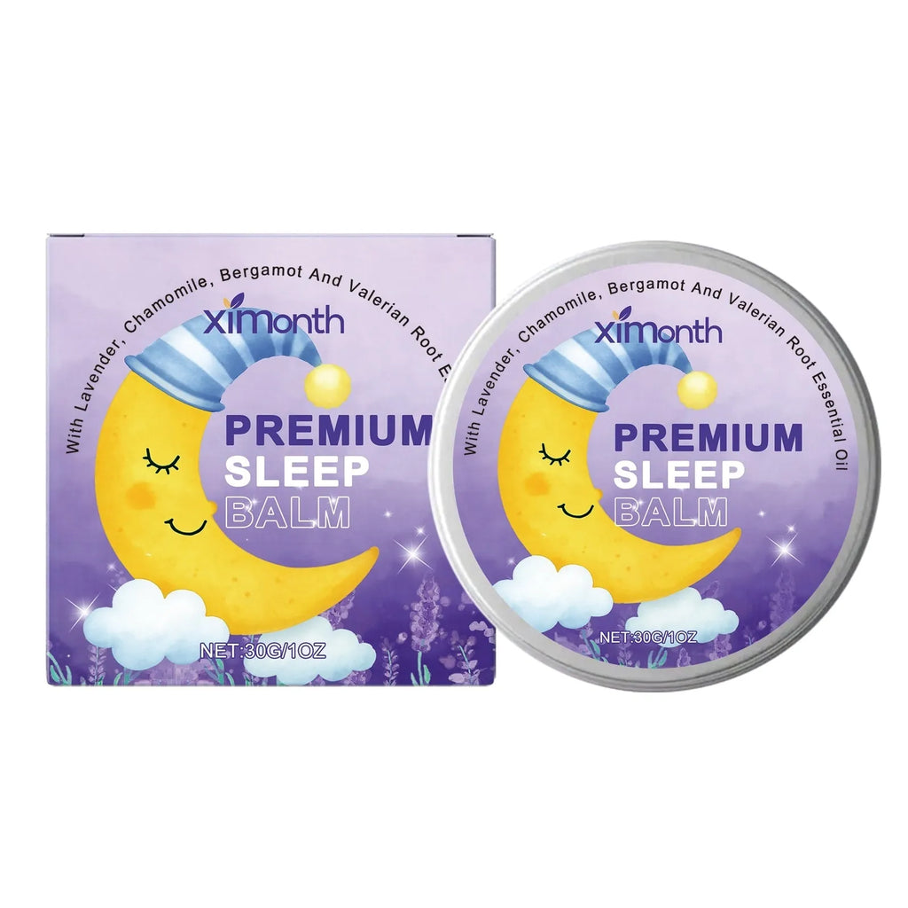 30g jar of Sleep Goodnight Cream with lavender, chamomile, bergamot and valerian.