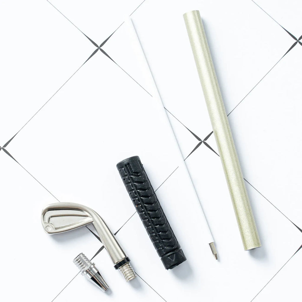 Three metal suit design ballpoint pens with 0.7mm bullet heads