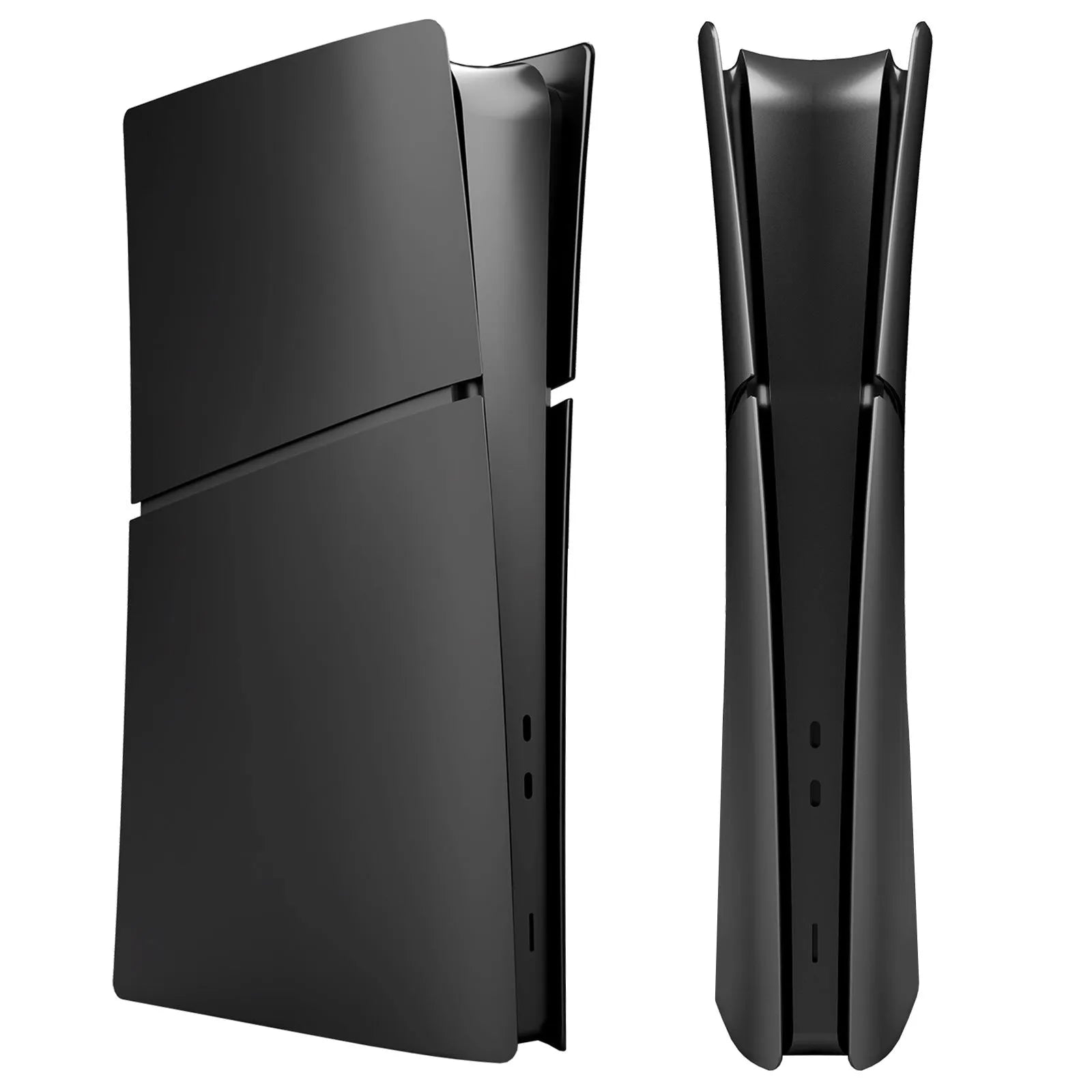 PS5 Slim replacement shell in ABS plastic, shown in Digital Cobalt Crystal Blue colour.