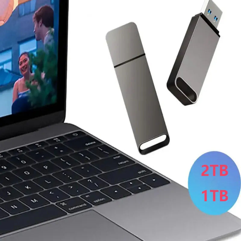 Customisable large capacity metal USB flash drive in black, red, and silver colours for business gifts.