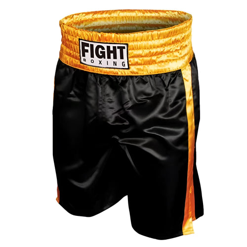 Boxing shorts in multiple colour combinations with contrasting waistband designs for martial arts training