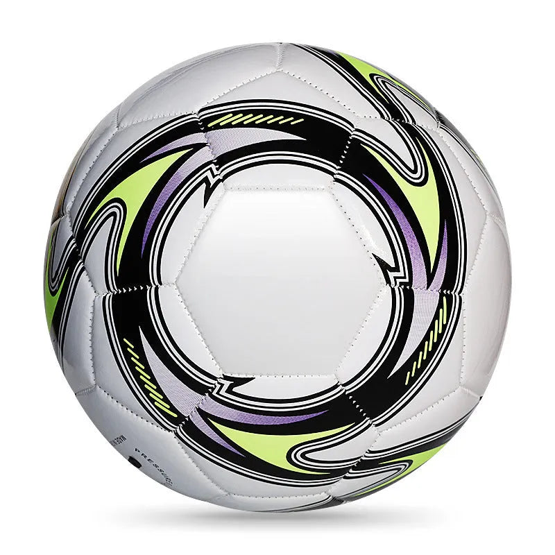 PVC No 4 training football with machine-seam construction for 5-7 player systems