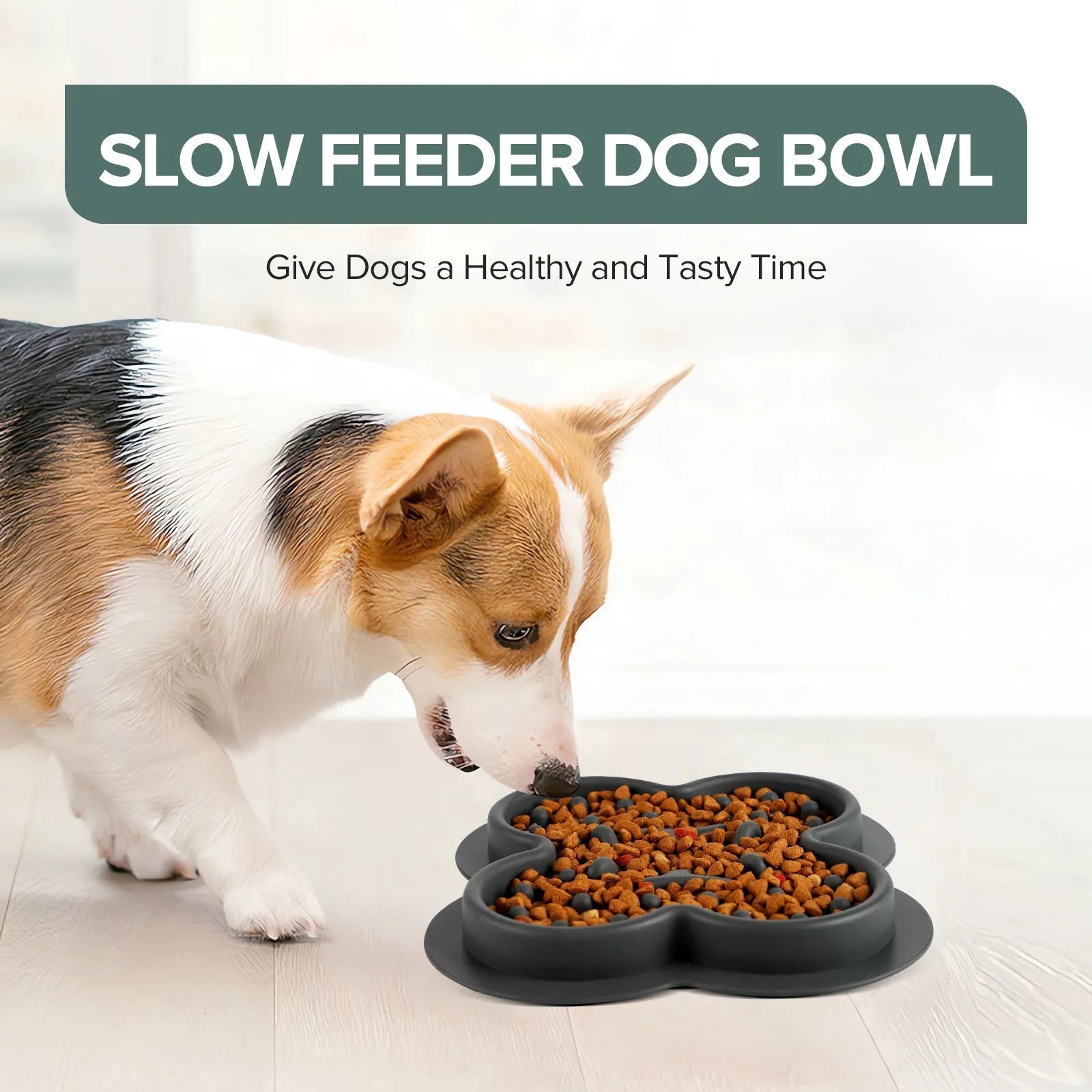 Silicone pet licking pad with textured surface for slow feeding